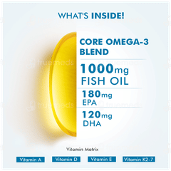 Dr Morepen Omega 3 Deep Sea Fish Oil 1000mg Capsule 60