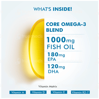 Dr Morepen Omega 3 Deep Sea Fish Oil 1000mg Capsule 60