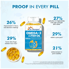 Dr Morepen Omega 3 Deep Sea Fish Oil 1000mg Capsule 60