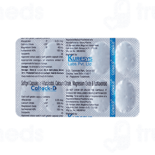 Caltock D Softgel Capsule 10