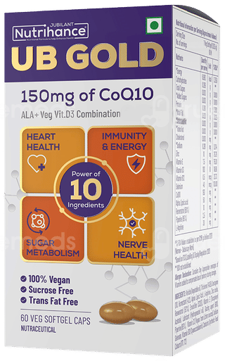 Jubilant Nutrihance Ub Gold Sucrose Free Veg Capsule 60