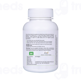 Natures Velvet Hair Skin And Nails Softgel Capsule 60