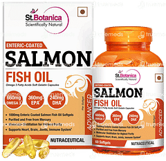 St Botanica Salmon Fish Oil 1000 MG Softgels Capsule 60