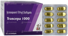 Trascepa 1000 Capsule 10