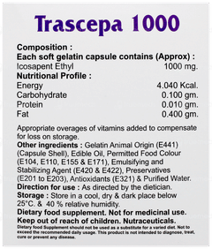 Trascepa 1000 Capsule 10