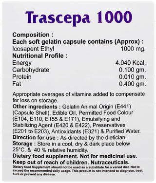 Trascepa 1000 Capsule 10