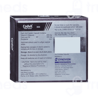 Codvit Softgel Capsule 10