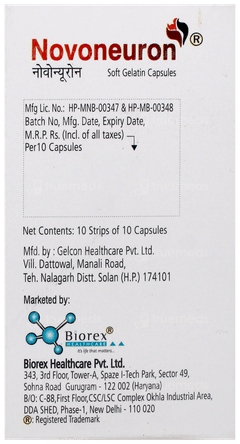 Novoneuron Capsule 10 Novoneuron Capsule 10