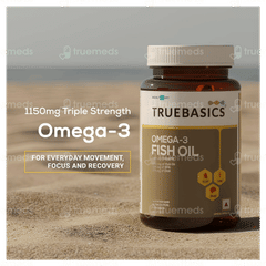 Truebasics Omega 3 Fish Oil Soft Gelatin Capsule 30