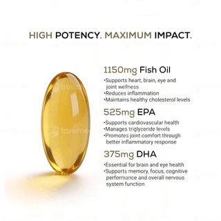 Truebasics Omega 3 Fish Oil Soft Gelatin Capsule 30