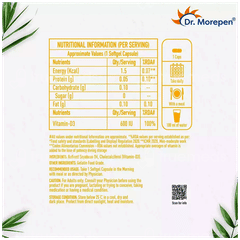 Dr Morepen Vitamin D3 Capsule 60 Dr Morepen Vitamin D3 Capsule 60