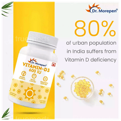 Dr Morepen Vitamin D3 Capsule 60 Dr Morepen Vitamin D3 Capsule 60