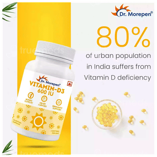 Dr Morepen Vitamin D3 Capsule 60
