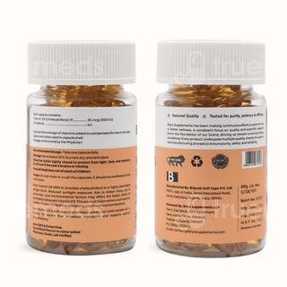 Briyo Vitamin D3 1000 Iu Soft Gel Capsule 90