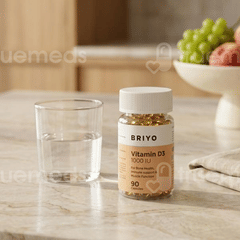 Briyo Vitamin D3 1000 Iu Soft Gel Capsule 90