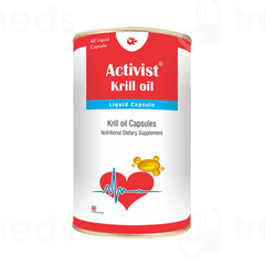 Activist Krill Oil Liquid Capsule 60