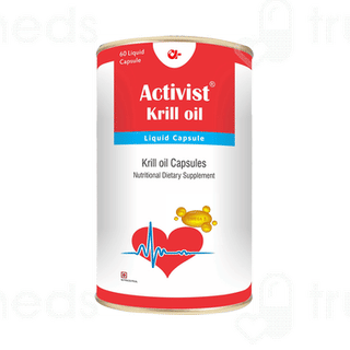 Activist Krill Oil Liquid Capsule 60