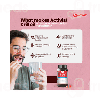 Activist Krill Oil Liquid Capsule 60