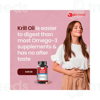 Activist Krill Oil Liquid Capsule 60