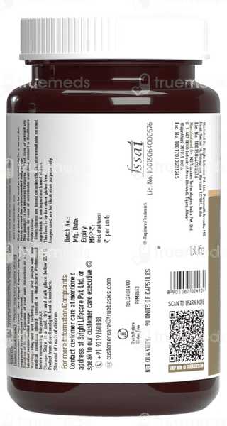 Truebasics Ultra Omega 3 Soft Gelatin Capsule 90
