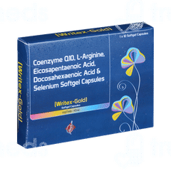 Writex Gold Soft Gelatin Capsule 10