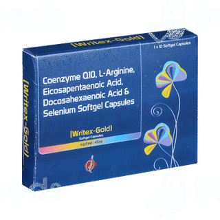 Writex Gold Soft Gelatin Capsule 10