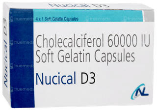 Nucical D3 60000 IU Soft Gelatin Capsule 4