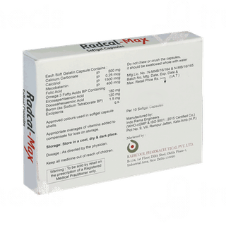 Radcal Max Softgel Capsule 10