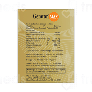 Gemton Max Capsule 10