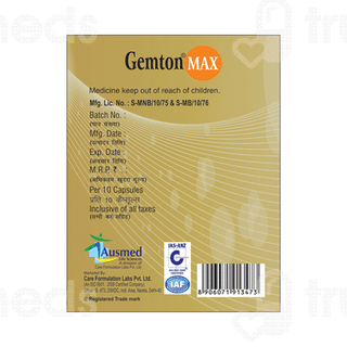Gemton Max Capsule 10