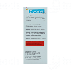 Doxirol Softgel Capsule 10 Doxirol Softgel Capsule 10