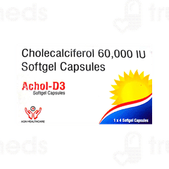Achol D3 Softgel Capsule 4