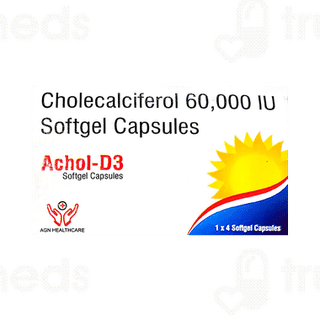 Achol D3 Softgel Capsule 4