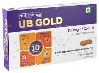 Jubilant Nutrihance Ub Gold Sucrose Free Veg Capsule 10