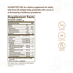 Solgar Omega 3 Fish Oil Concentrate Softgels 120