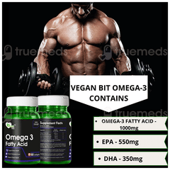 Vegan Bit Omega 3 Fatty Acid Capsule 60