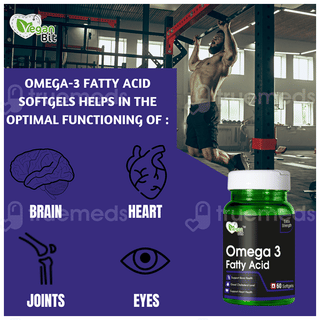 Vegan Bit Omega 3 Fatty Acid Capsule 60