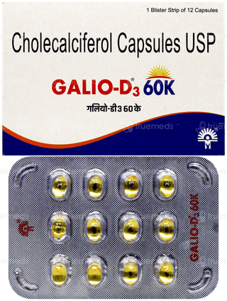 Galio D3 60K Capsule 12