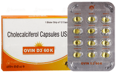 Ovin D3 60K Capsule 12
