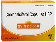 Ovin D3 60K Capsule 12