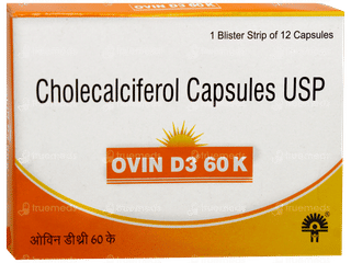 Ovin D3 60K Capsule 12