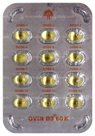 Ovin D3 60K Capsule 12