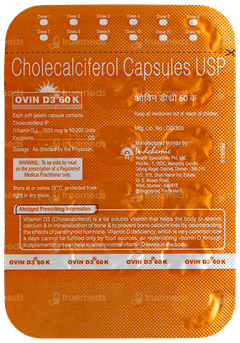 Ovin D3 60K Capsule 12