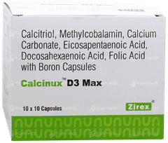 Calcinux D3 Max Capsule 10