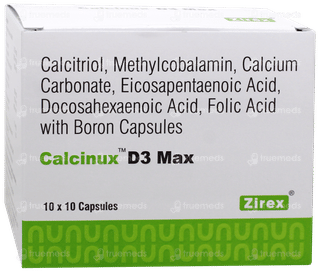Calcinux D3 Max Capsule 10
