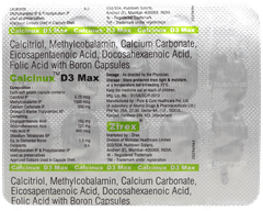 Calcinux D3 Max Capsule 10