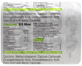 Calcinux D3 Max Capsule 10