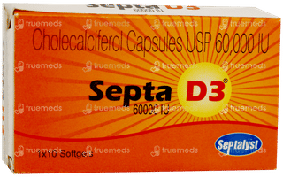 Septa D3 60000Iu Capsule 10