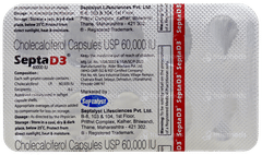 Septa D3 60000Iu Capsule 10