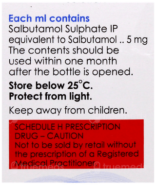 Asthalin Respirator Solution 15Ml